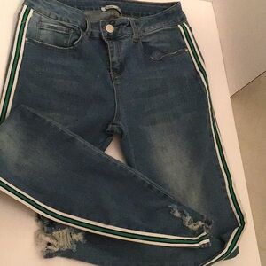 Dex Denim with Contrast Stitching